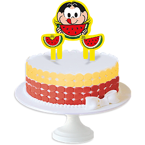 Topper para Bolo Festa Magali Melancia - Festcolor - Rizzo Festas