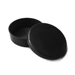 Latinha Lembrancinha Mint to be - 5cm x 1cm Preta 20 unidades