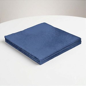 Guardanapo Liso Folha Dupla - Azul - 32x32cm - 20 unidades - Rizzo