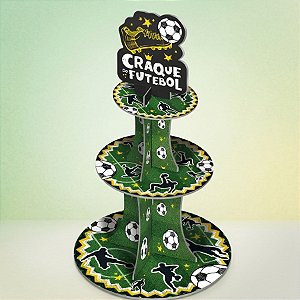 Suporte Para Doces - Futebol - 44,5x29cm - 1 unidade - Regina - Rizzo