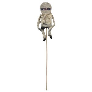 Enfeite Decorativo Halloween - Boneco de Múmia no Espeto - 1 unidade - Rizzo