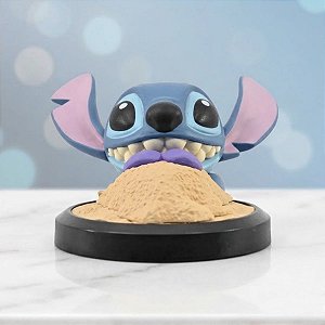 Mini Figura Colecionável - Stitch - Sereia - 9cm - 1 unidade - Disney Original - Rizzo