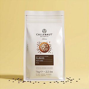 Chocolate Belga Callebaut - Flocos Grandes Ao Leite - 1kg - 1 unidade - Callebaut  - Rizzo