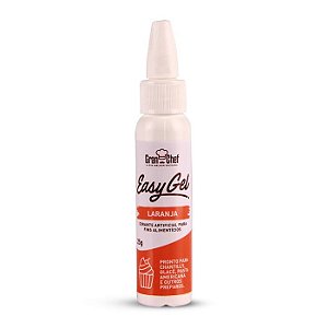 Corante Easy Gel Laranja 25g GranChef