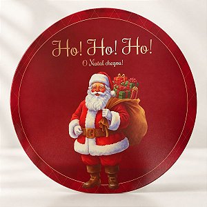 Sousplat de Natal - O Natal Chegou - 38cm - 1 unidade - Rizzo