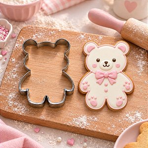 Cortador Urso G - Ref.671 - 8,5x6,6cm - 3 unidades - RR Cortadores - Rizzo