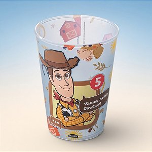 Copo de Plástico Toy Story - Woody Vamos Nessa Cowboy - 320ml - 1 unidade - Disney Original - Rizzo