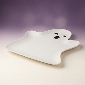 Bandeja Decorativa de Halloween - Fantasma - 32x38cm - 1 unidade - Cromus - Rizzo