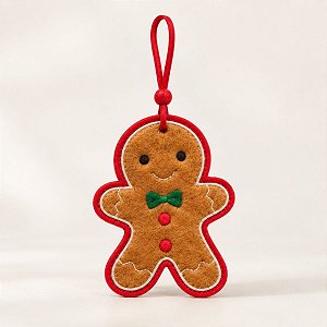 Enfeite de Natal em Feltro - Biscoito - 12cm - 1 unidade - Rizzo