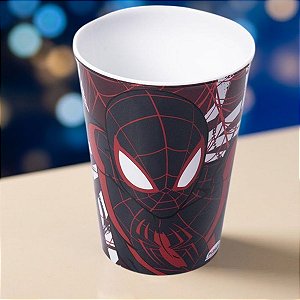 Copo de Plástico Homem Aranha - Mod. 5 - 320ml - Disney Original - 1 unidade - Plasútil - Rizzo