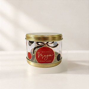 Lata Clean de Natal - Memórias - 10x7cm - 1 unidade - Cromus - Rizzo