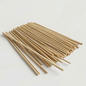 Palito Pirulito de Bambu - 18cm - 50 unidades - Theoto - Rizzo