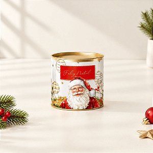 Lata Clean de Natal - Natal Afetivo - 10x7cm - 1 unidade - Cromus - Rizzo