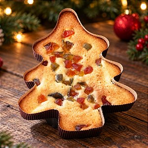 Forma Forneável Árvore de Natal AB0 com 5 unid. Marcpan Rizzo Confeitaria