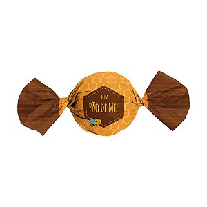 Papel Trufa - Pão De Mel -14,5 x 15,5 cm - 100 unidades - Cromus - Rizzo