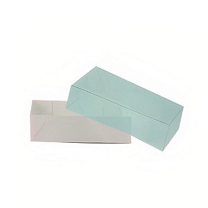 Caixa Branca Com Tampa de Acetato - Ref.CH-09 - 15x15x5 - 20 unidades - CAC