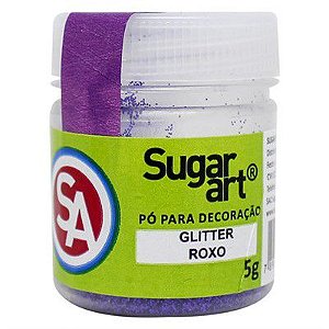 Bolo Lilás com Roxo(com glitter) 