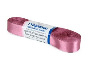 Fita de Cetim Progresso 15mm nº3 - 10m Cor 344 Rose - 01 unidade