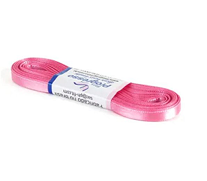 Fita de Cetim Progresso 7mm nº1 - 10m Cor 240 Rosa Escuro - 01 unidade