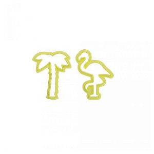 Cortadores Slim Kit Tropical - 2 Unidades - BlueStar