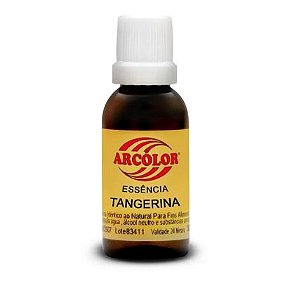 Essência Tangerina  30 ml Arcolor Rizzo Confeitaria