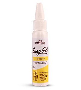 Corante Easy Gel Amarelo Fosco 25g GranChef