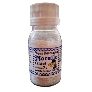 Pó para Decoração - Brilho Cristal - Morello - 7g - Rizzo Confeitaria