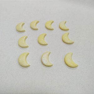 Confeitos Comestíveis Lua Amarela - Flores e Encantos de Açúcar - Rizzo Confeitaria