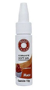 Corante SoftGel - Laranja - 15g - Mago