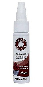 Corante SoftGel - Vermelho Marsala - 15g - Mago