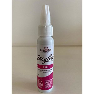 Corante Easy Gel Pink 25g GranChef