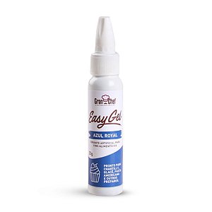 Corante Easy Gel Azul Royal 25g GranChef - Rizzo Confeitaria