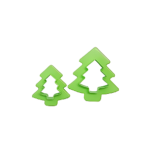 Cortador Plástico Árvore de Natal - Prime Chef - Rizzo