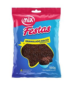 Granulado Macio Escuro - 500g - Mix