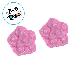 Molde de Silicone Rosinha Pequena Ref. 567 Flexarte