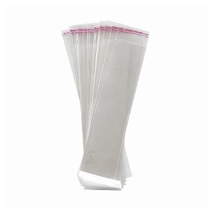 Saco Adesivado sem Furo - 4x20cm - Rizzo