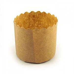 Forma Panetone - Kraft - 100g - 100 UN - Rizzo