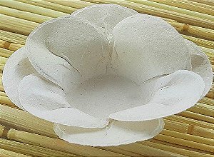 Forminha para Doces Floral Leka  Colorset Branco - 40 unidades - Decorart