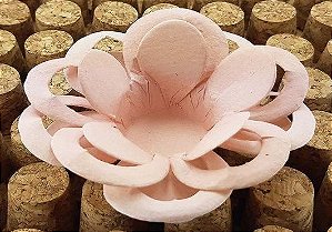 Forminha para Doces Floral Loá Colorset Rose - 40 unidades - Decorart