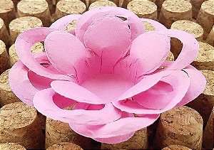 Forminha para Doces Floral Loá Colorset Rosa Claro - 40 unidades - Decorart