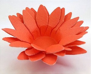 Forminha para Doces Floral Lee Colorset Vermelho - 40 unidades - Decorart