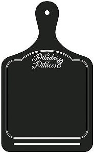 Placa Lousa em MDF - DHLO2-003 - Litoarte Rizzo Confeitaria