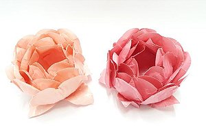 Forminha para Doces Finos - Bela Duo Goiaba Claro e Goiaba Escuro - 20 unidades - Decora Doces - Rizzo Festas
