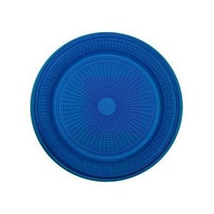 Prato Bolo Descartável 15cm Azul Escuro 10 unidades Trik Trik