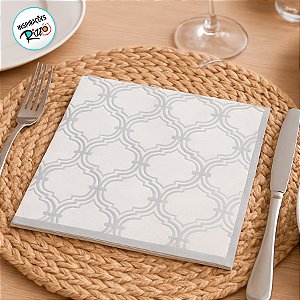 Guardanapo estampado folha dupla - 20 unidades - Ref.GE33109 - 33x33 cm - Rizzo