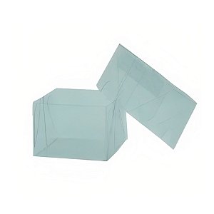 Caixa Transparente de Acetato M14 - 6x6x3,5cm - 20 unidades - CAC - Rizzo