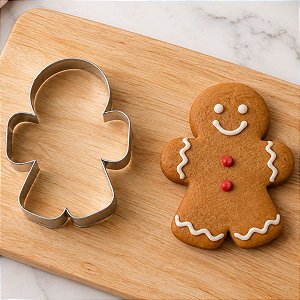 Cortador Aro Gingerbread 22cm Ref. 444 RR Cortadores Rizzo Confeitaria