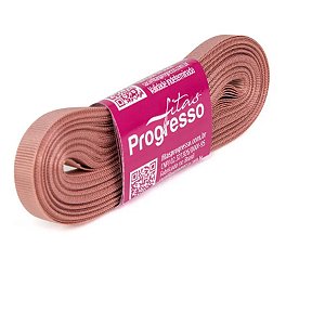 Fita Gorgurão Progresso 7mm nº1 - 10m Cor 1143 Rosa Velho - 01 unidade