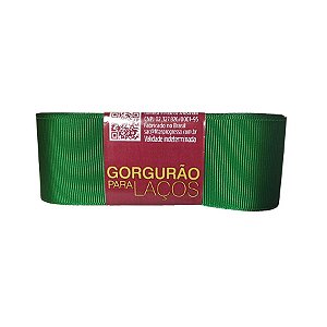 Fita Gorgurão Progresso 38mm nº9 - 10m Cor 217 Verde Bandeira - 01 unidade