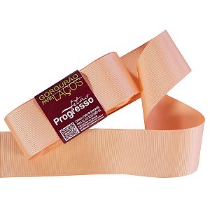 Fita Gorgurão Progresso 38mm nº9 - 10m Cor 392 Salmon - 01 unidade